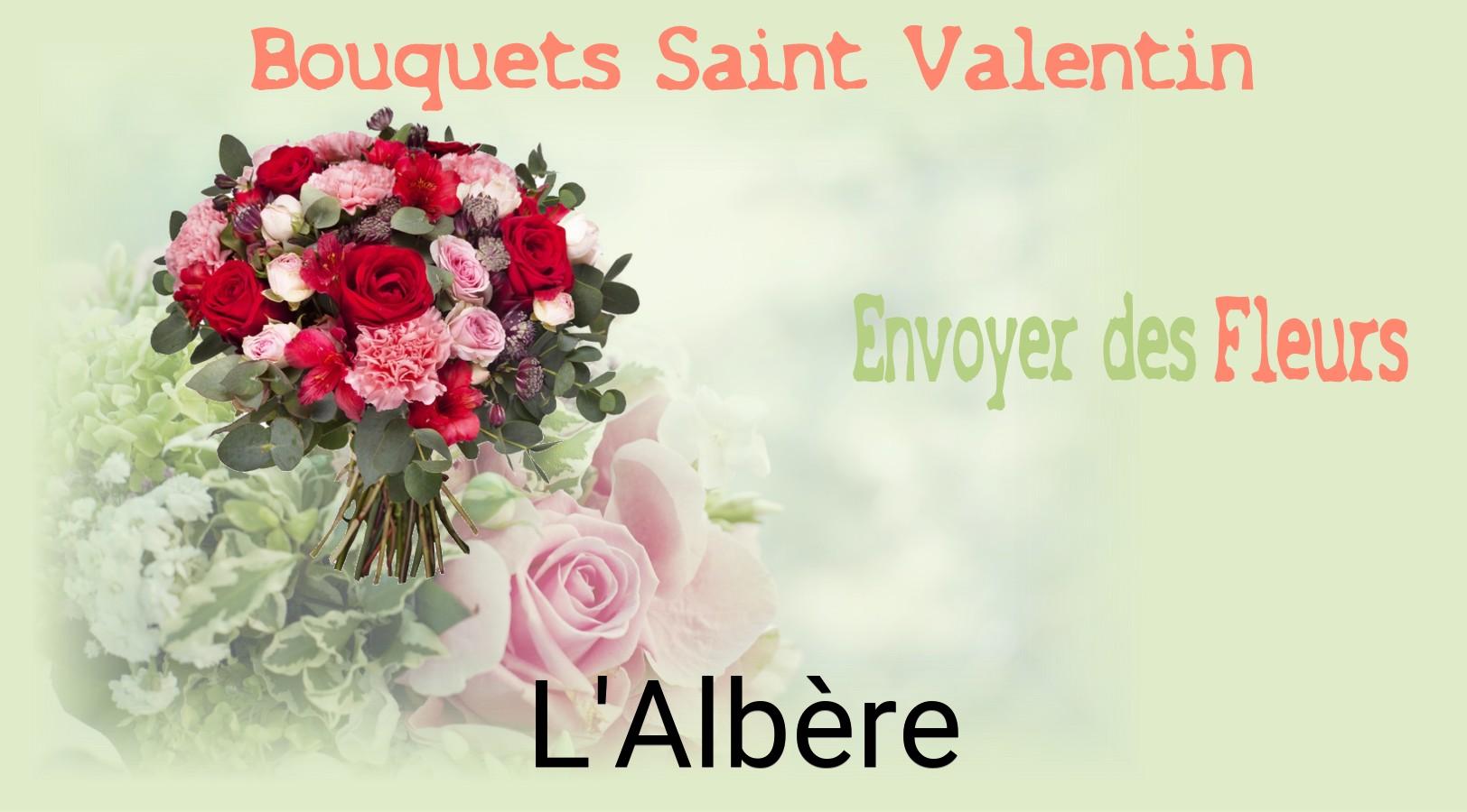 Roses de Saint-Valentin livrées à L'Albère